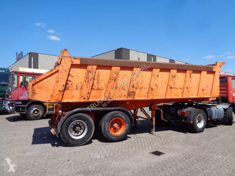 نصف مقطورة Langendorf SKS 18 2 AXLE + 20 CUB+steel