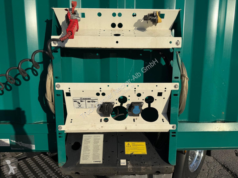 Semi remorque Krone   3Achs MEGA Staplerhalter...