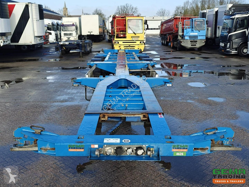 نصف مقطورة Pacton TXC343 3-Axle Valx - MULTI -...