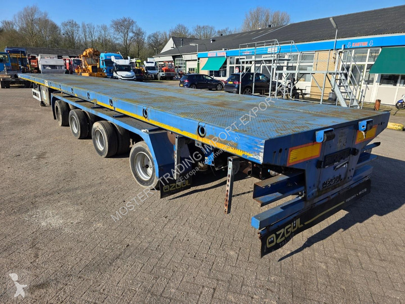 نصف مقطورة Ozgul L14 4-axle steering trailer -...
