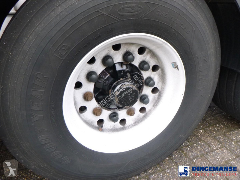 نصف مقطورة Burg Chemical tank inox L4BH 30 m3 /...