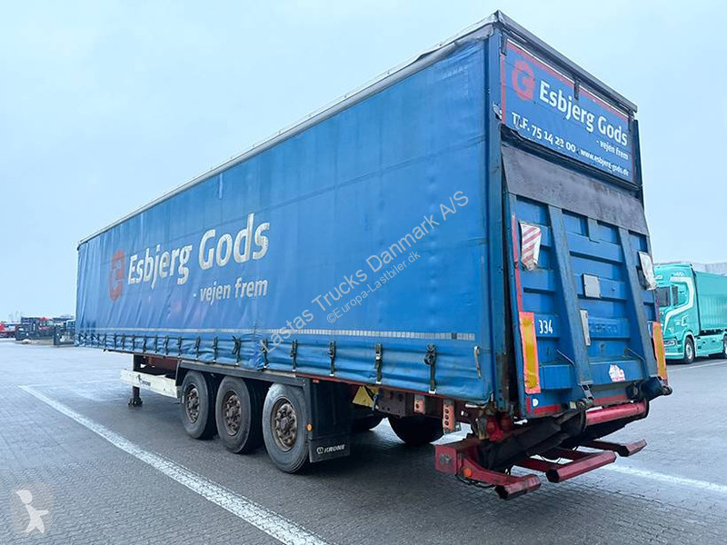 نصف مقطورة Krone Curtainsider / Planenauflieger...