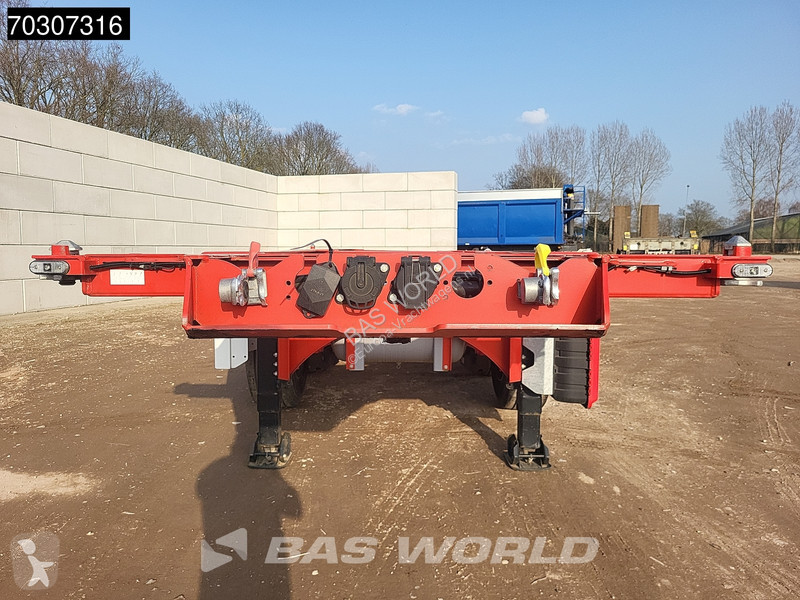 نصف مقطورة Van Hool 20ft