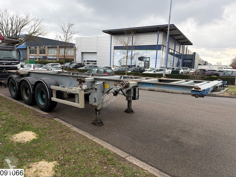 نصف مقطورة Asca Chassis 10 / 20 / 30 ft, ADR