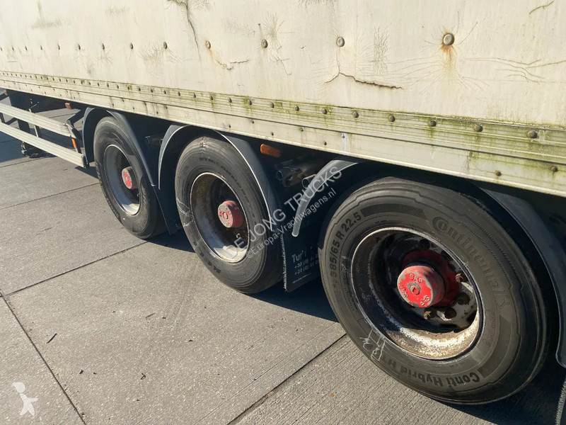 نصف مقطورة Van Hool Closed box / SAF + Drum /...