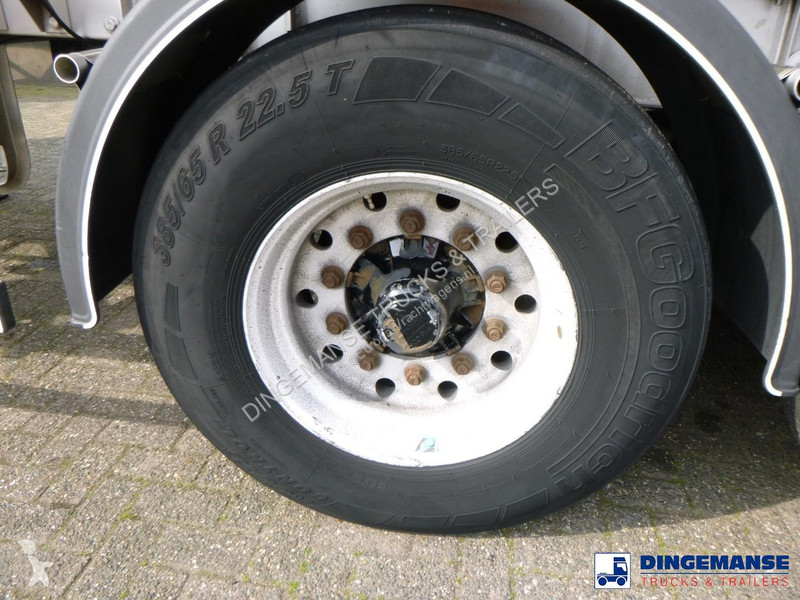 نصف مقطورة Burg Chemical tank inox L4BH 32.5 m3...