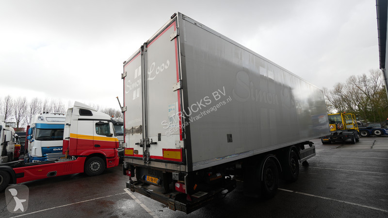 نصف مقطورة Pacton Closed box trailer damaged box