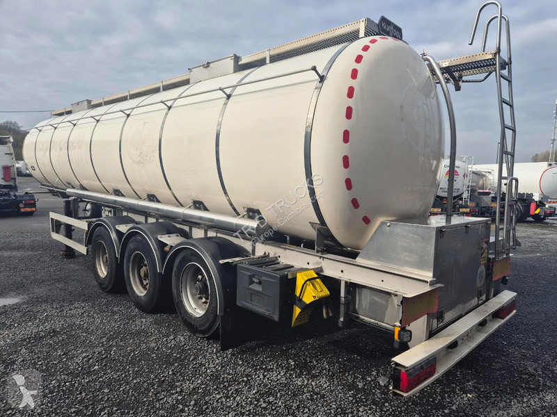نصف مقطورة Van Hool 26500L INSULATED INOX TANK...