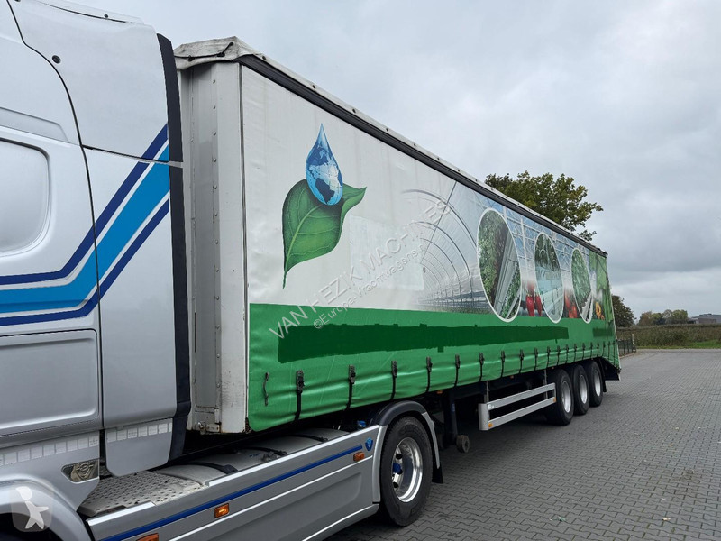 نصف مقطورة Pacton Oprijklep-schuifzeilen