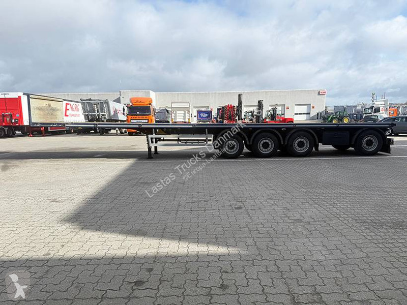 نصف مقطورة  Flatbed / Flachbettauflieger /...