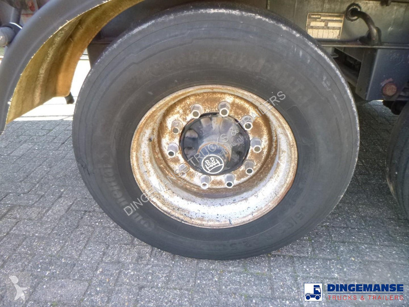 نصف مقطورة Magyar Chemical tank inox L4BH 32.5...