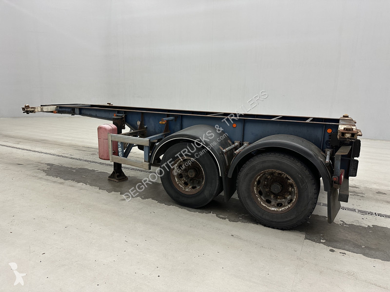 Semirimorchio Samro 20 ft skelet