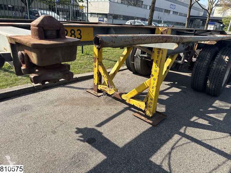 نصف مقطورة Groenewegen Chassis 20 ft,...