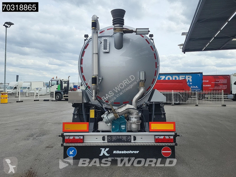 نصف مقطورة Kässbohrer STB 3 axles Gülle Waste...