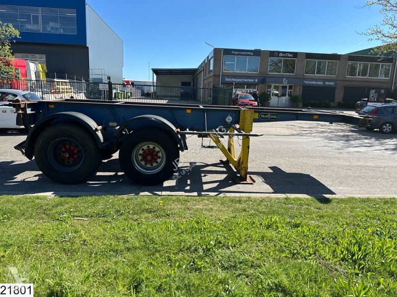 نصف مقطورة Van Hool Chassis 20 ft, Leaf spring