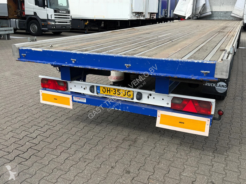 نصف مقطورة Groenewegen DRO-14-27 Schuifkap -...