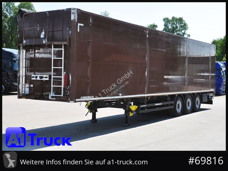 نصف مقطورة Schwarzmüller Vollalu, 90m³, 7620...