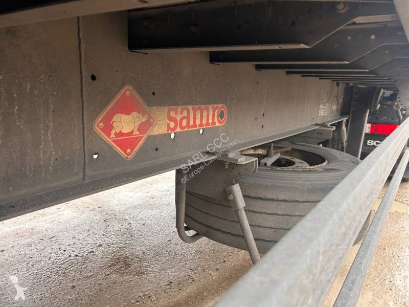 Semi remorque Samro CH-559-QD Hayon Dhollandia 2T