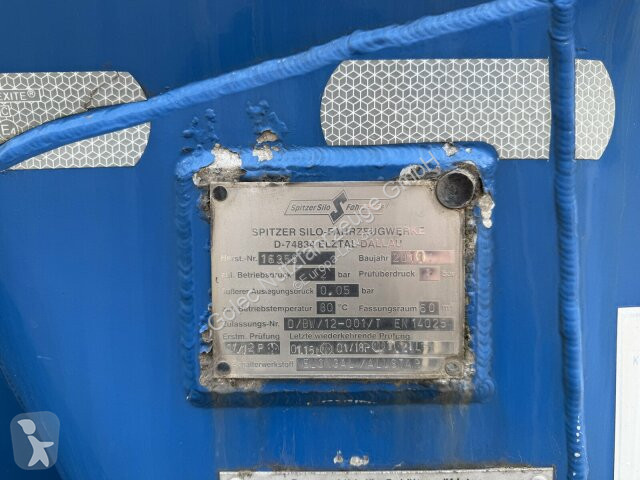 نصف مقطورة Spitzer SK 2760 Silo ADR 3 Achse...