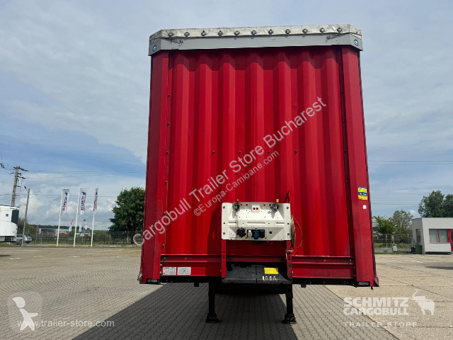 نصف مقطورة Krone Curtainsider Mega