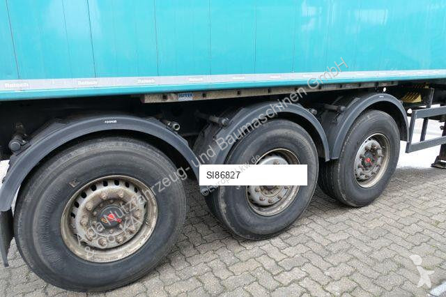 نصف مقطورة Reisch RHKS-3-AG09, Alu, 49m³, SAF,...