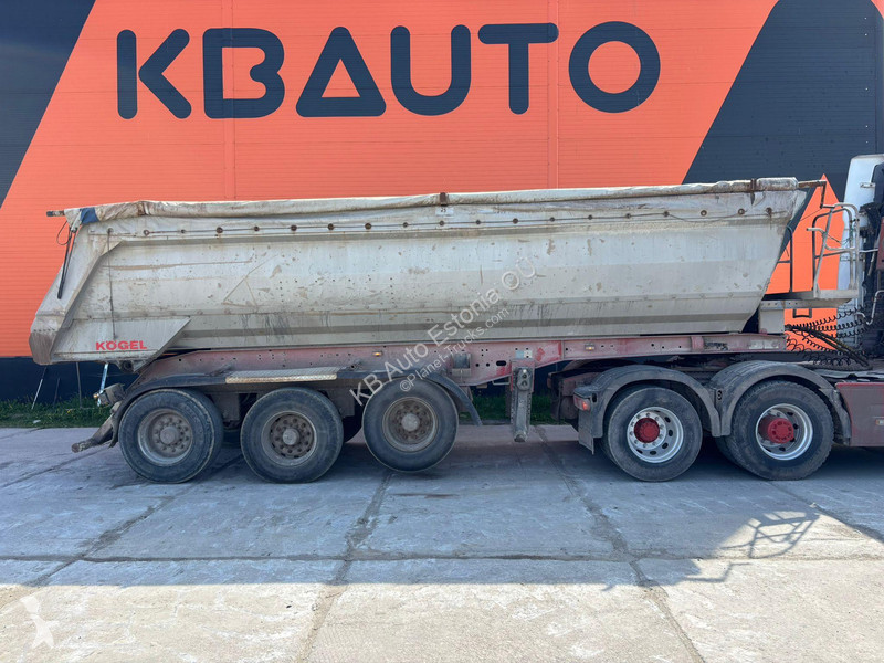 نصف مقطورة Kögel SKHK 24P LIFTABLE FIRST AXEL /...