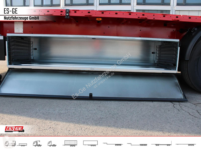 نصف مقطورة Kögel Multi Chassis, verstärkt