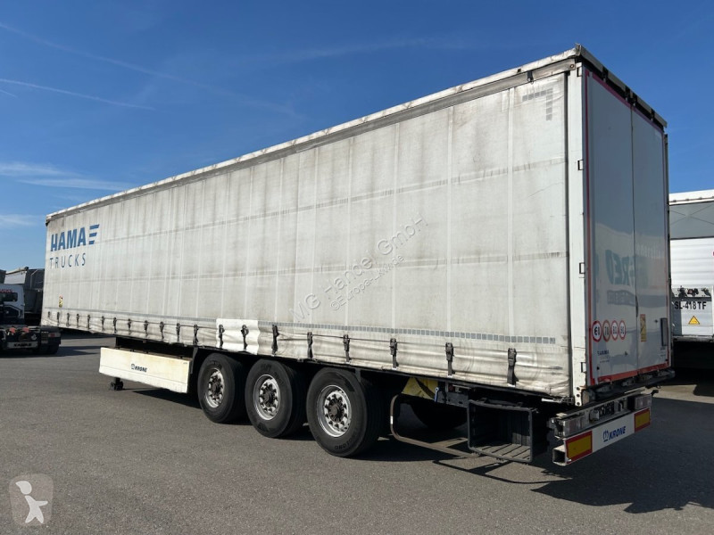 نصف مقطورة Krone SD Tautliner, Edscha-Verdeck,...