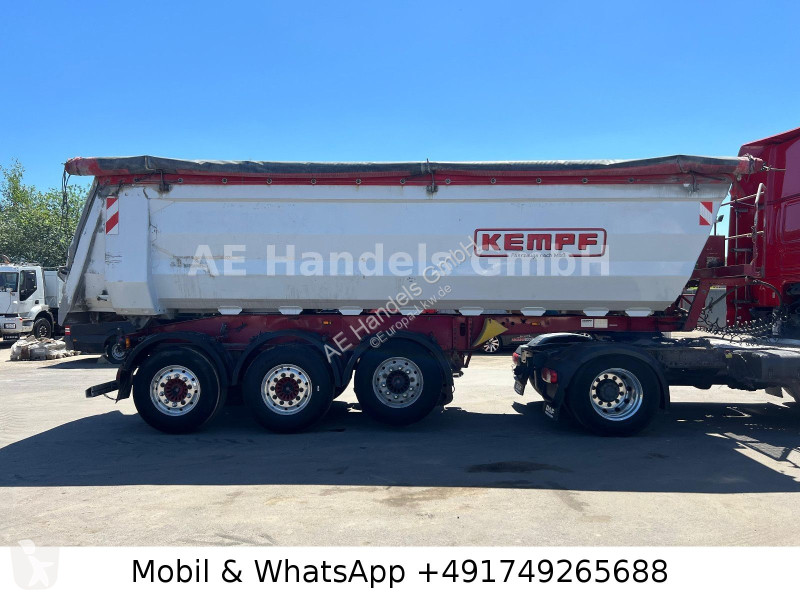 نصف مقطورة Kempf SKM 35/3 Alu-Mulde...
