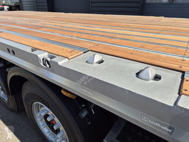 نصف مقطورة Lecitrailer  PLATEAU TWISTLOCKS...