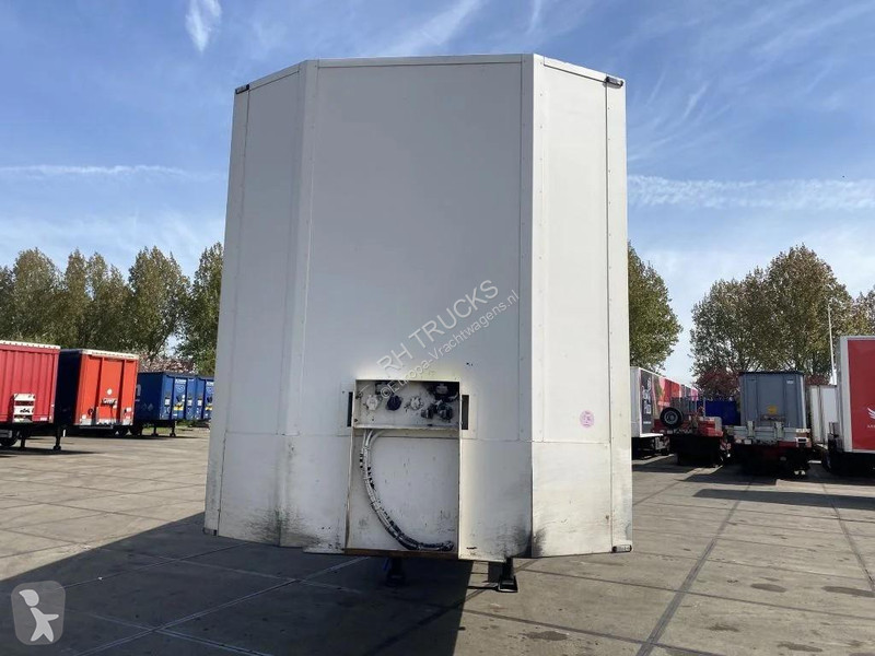 نصف مقطورة Burg 2 AS GESLOTEN LAATSTE AS GESTUURD