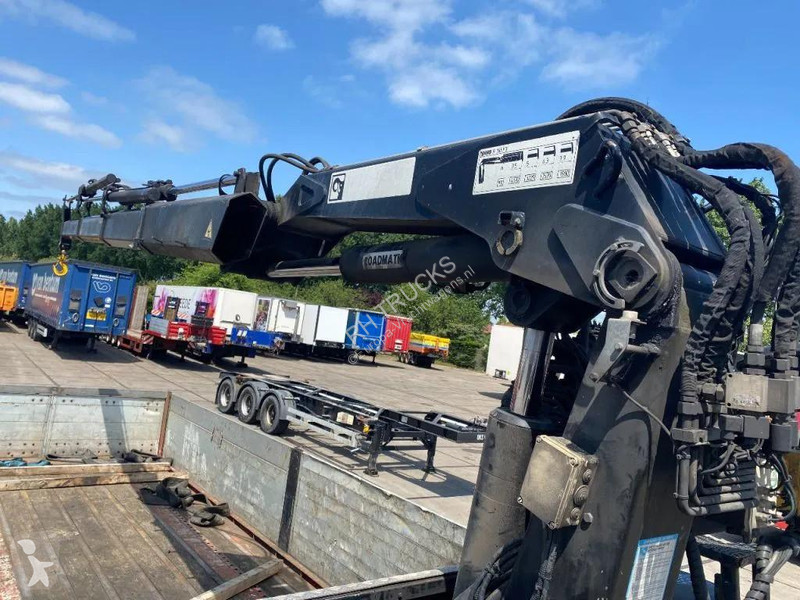 نصف مقطورة Lecitrailer 3 AXLE - BPW + HIAB R165 F3