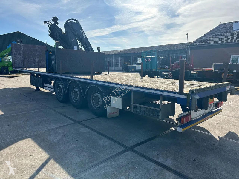 نصف مقطورة Fruehauf MET 3 AXLE SAF + HIAB 122E...
