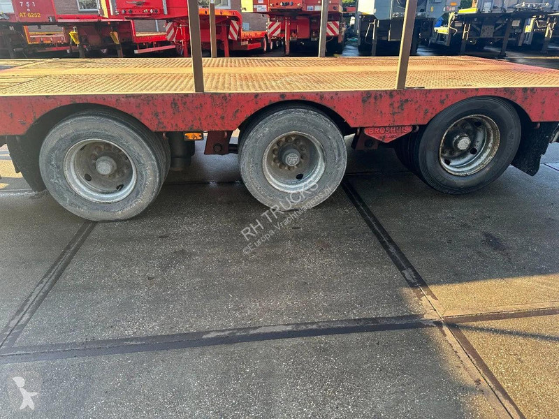 نصف مقطورة Broshuis 3 AXLE , EXTENDABLE 5 METER