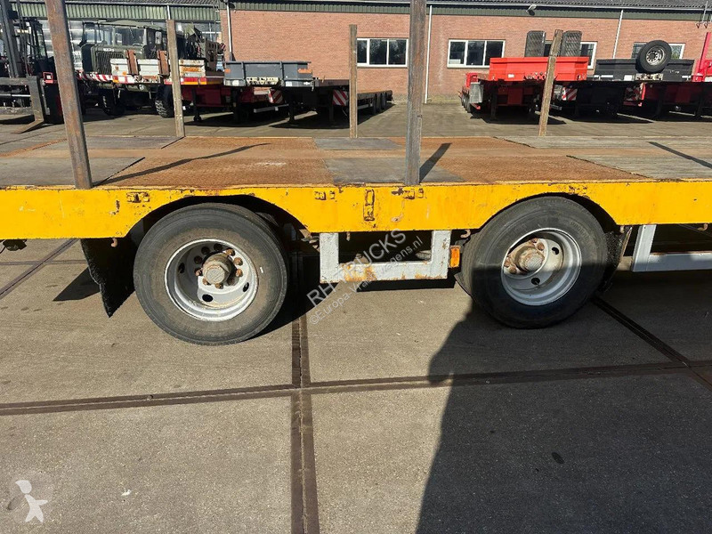 نصف مقطورة Broshuis 21N58A 2 AXLE - LAST AXLE...