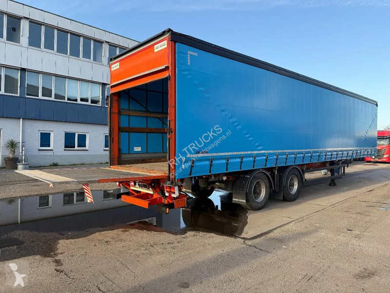 نصف مقطورة Krone 2 AXLE - WITH STEERING AXLE