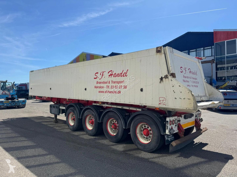 Semi remorque  4 AXLE - BPW - LAST AXLE STEERING