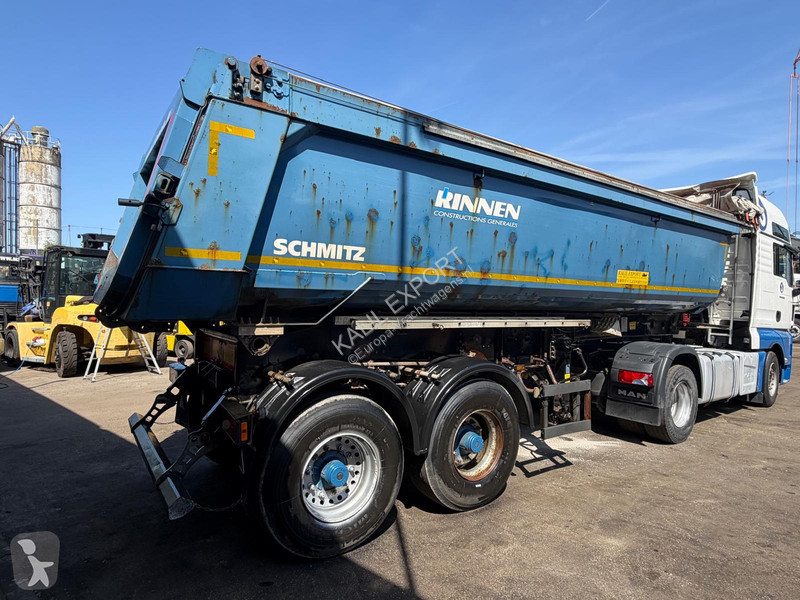 نصف مقطورة Schmitz Cargobull 18 Kipper Dump...