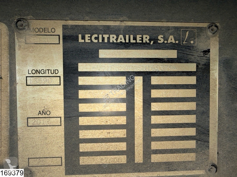 نصف مقطورة Lecitrailer Koel vries Carrier...
