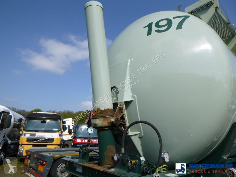 Feldbinder Powder tank alu 60 m3 (tipping)...