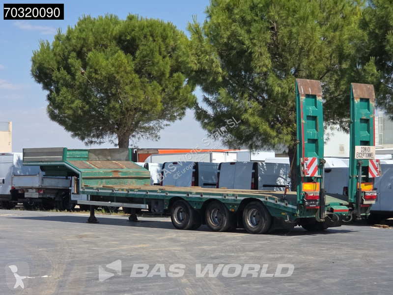 نصف مقطورة  Semiremolque Eje direccional Rampas