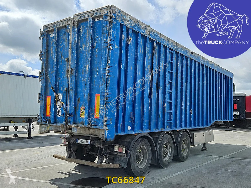 نصف مقطورة Kaiser benne transport ferrail