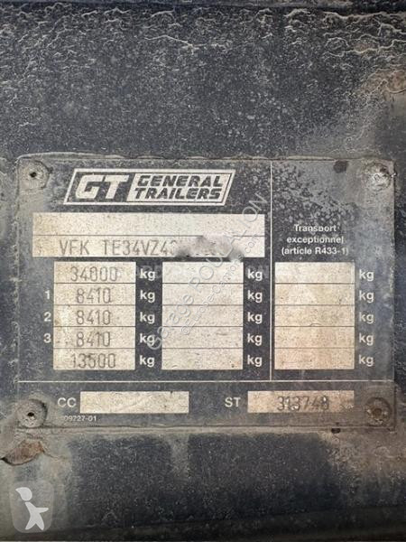 نصف مقطورة General Trailers  CAISSE SOUPLE 3 ess.