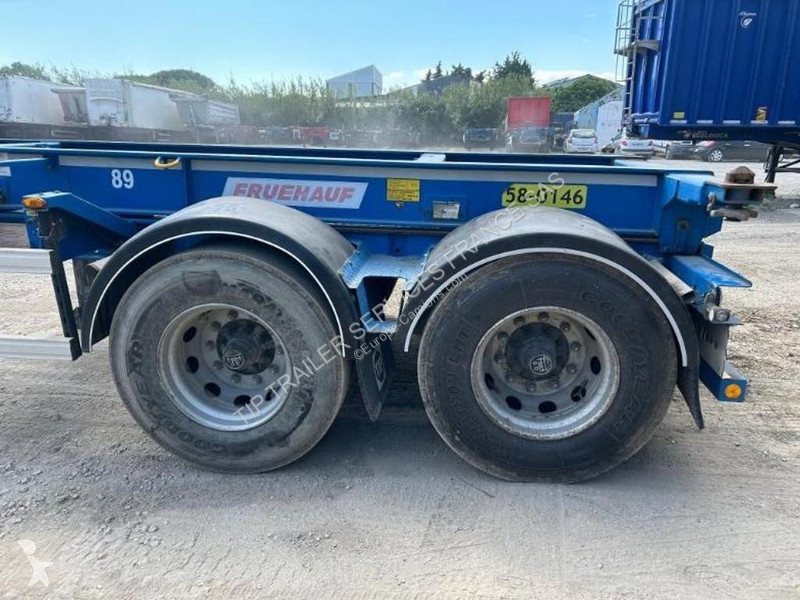 نصف مقطورة Fruehauf Trailer Chassis Coupling...