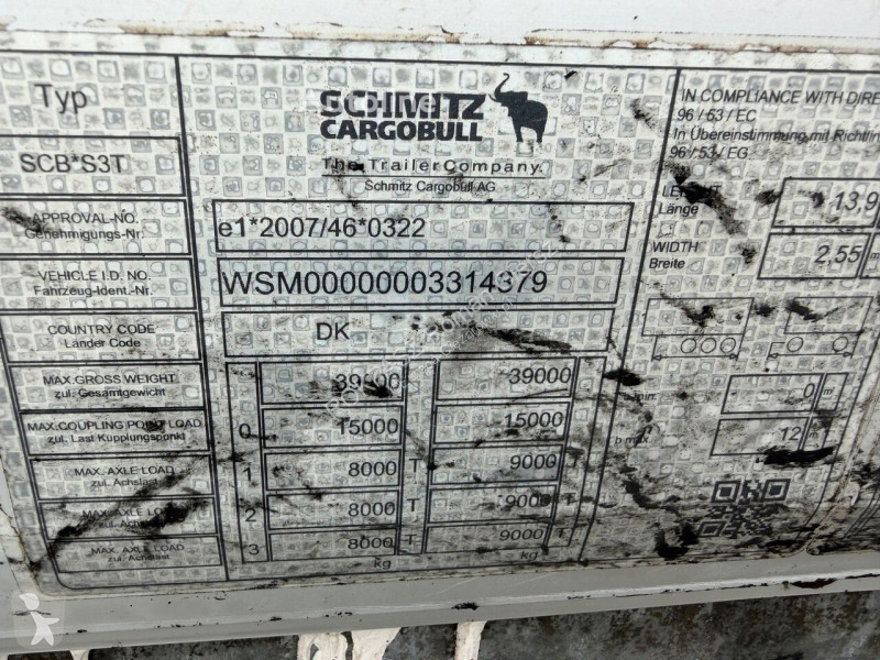 Naczepa Schmitz Cargobull Tautliner Standard...