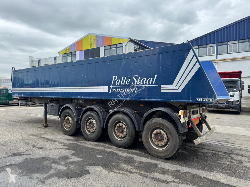 نصف مقطورة Kel-Berg 4 AXLE SAF - KIPPER