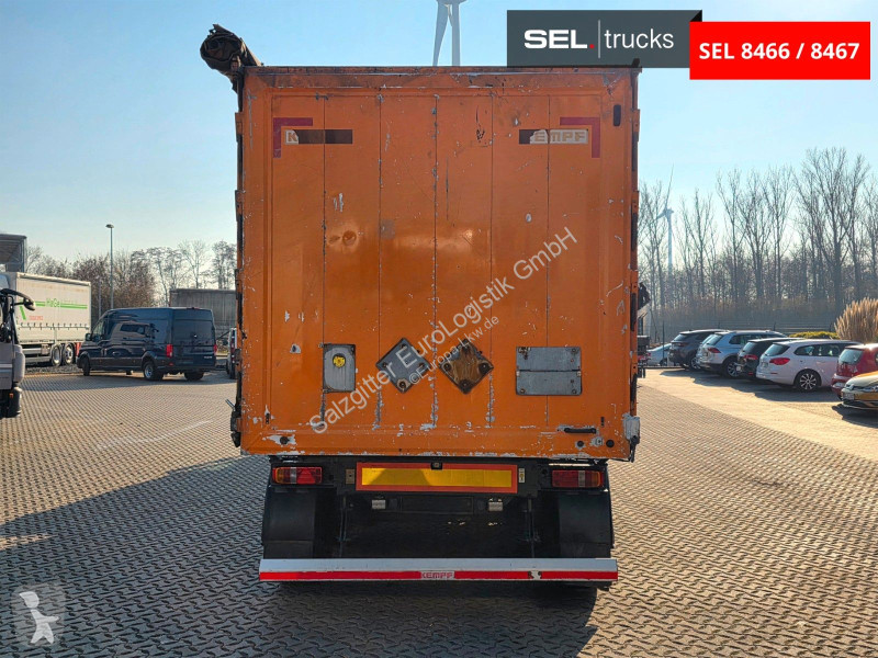 نصف مقطورة Kempf MULDE MIT KLAPPE!! / VOLVO 500...