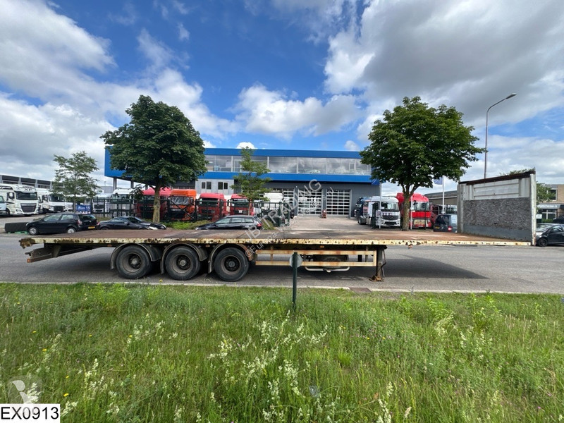 نصف مقطورة Fruehauf open laadbak