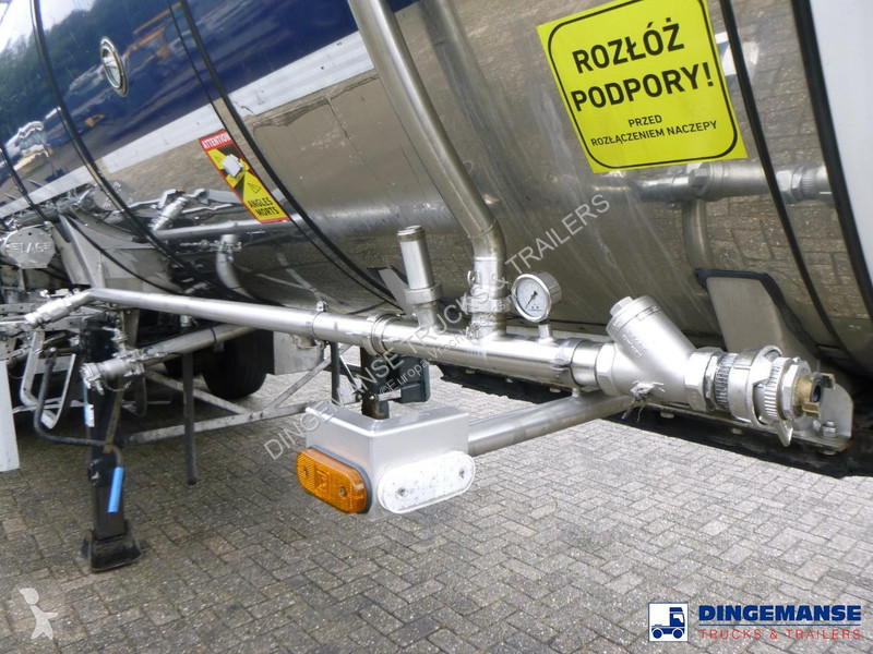 Semi remorque LAG Chemical tank inox L4BH 32.5...