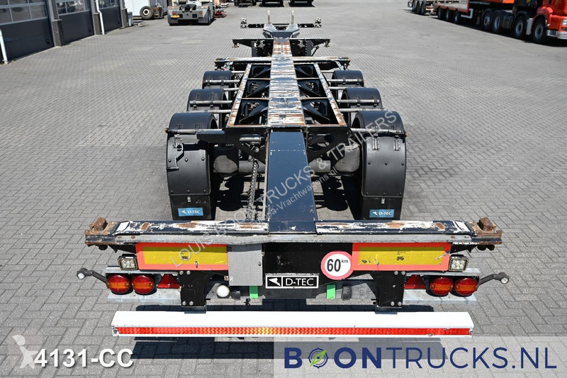 Oplegger D-TEC FLEXITRAILER | 2x20-30-40-45ft...